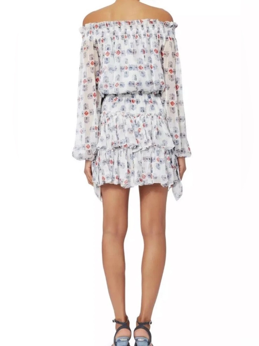 Caroline Constas Lou Off the Shoulder Mini Dress - Picture 3 of 11